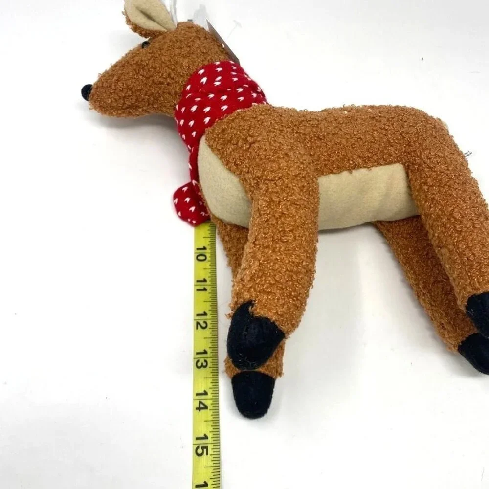 Target Christmas Fabric Deer Decor - Wondershop™ Free Standing Plush Tabletop